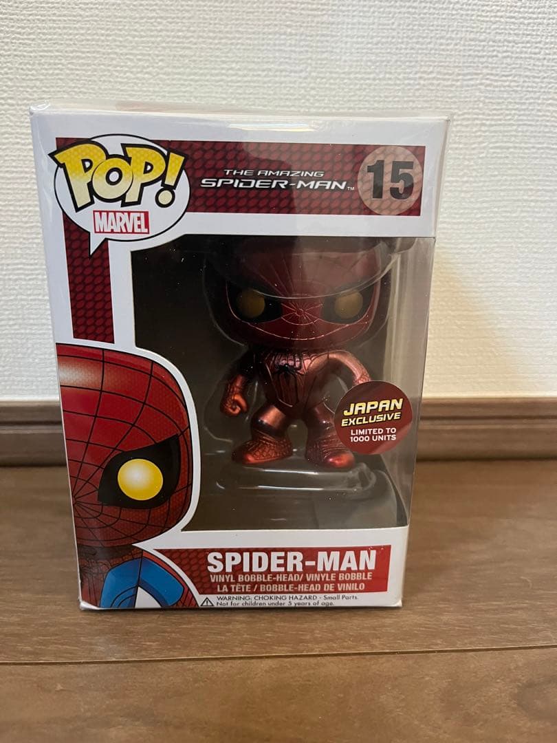 日本1000体限定 FUNKO POP アメイジングスパイダーマン 15