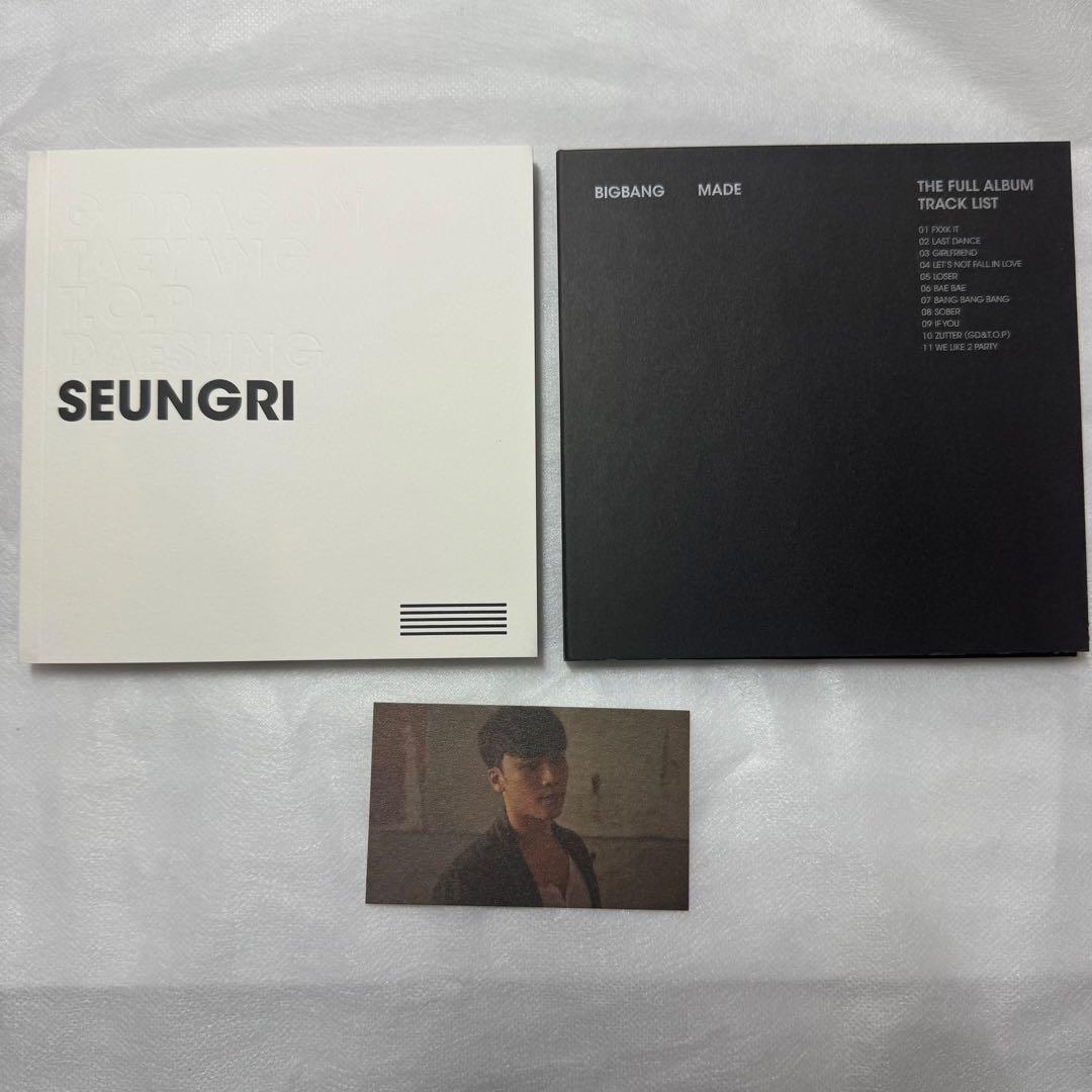 BIGBANG MADE アルバム　韓国　初回限定版　SEUNGRI V.I