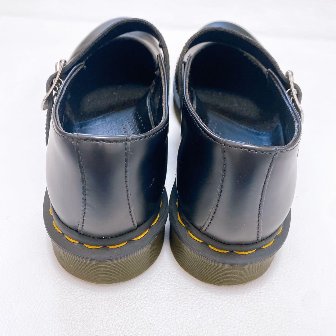 美品ドクターマーチン メリージェーン Tバーシューズ UK5 ブラック