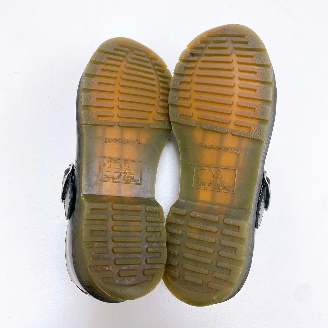 美品ドクターマーチン メリージェーン Tバーシューズ UK5 ブラック