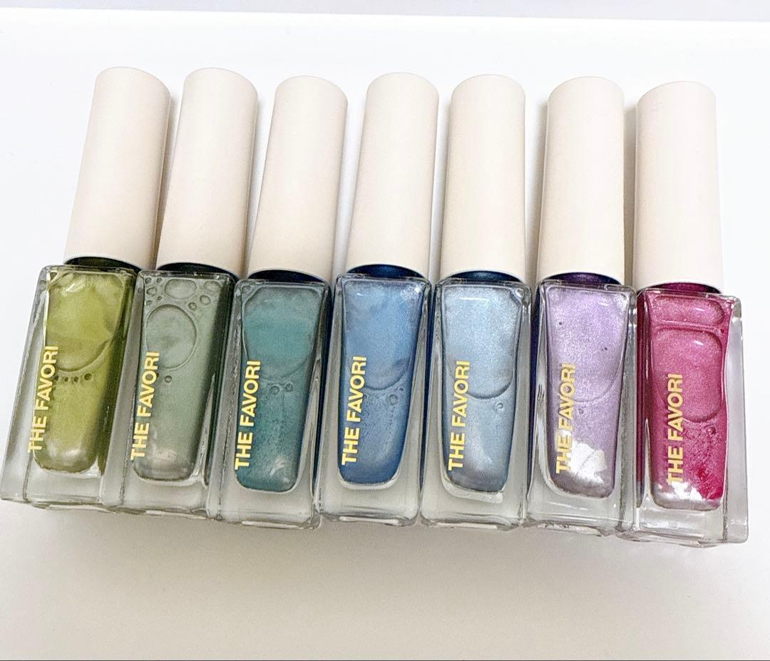 THE FAVORI メタリックインクコレクション 7色セット