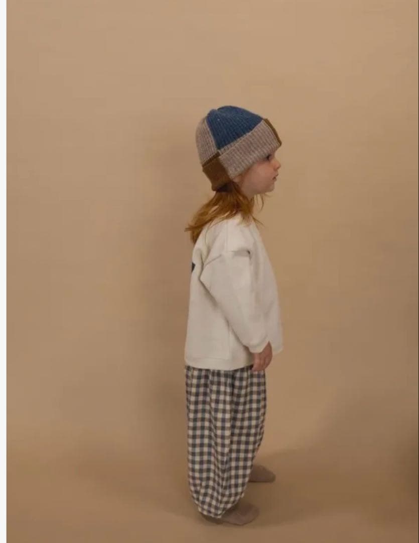 オーガニックズー organic zoo チェック ロッジパンツ 3-4Y