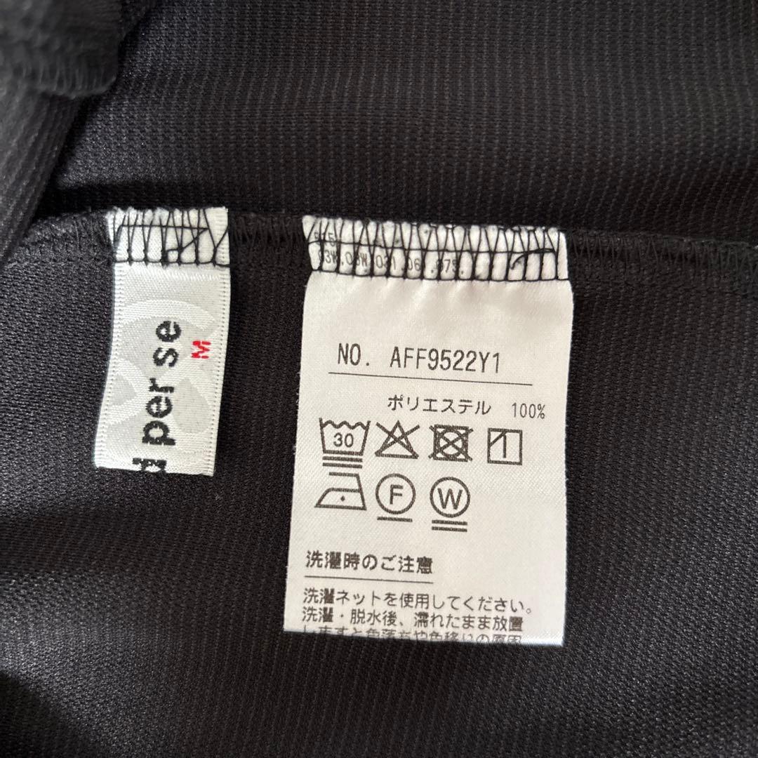 and per se ゴルフウェアセット ブラック/ホワイト