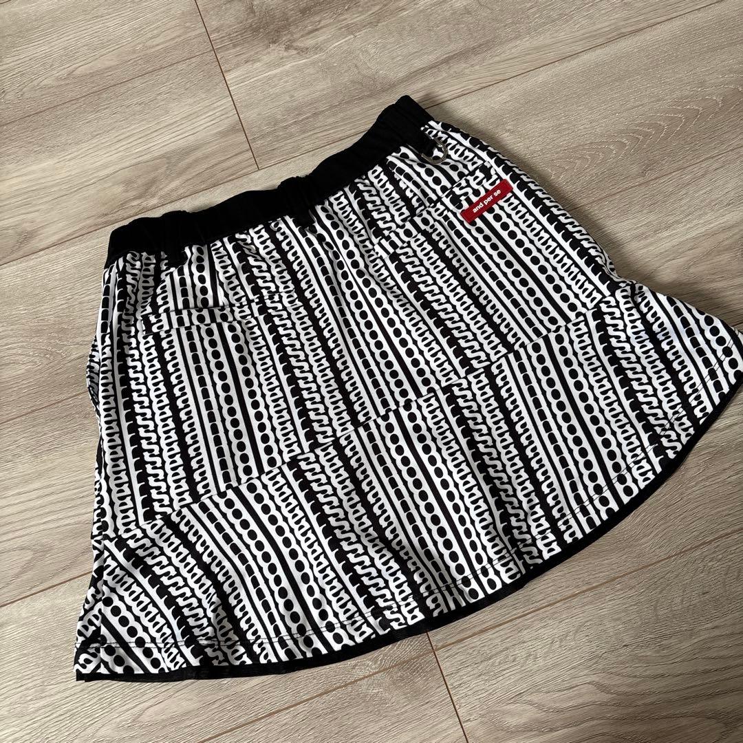 and per se ゴルフウェアセット ブラック/ホワイト