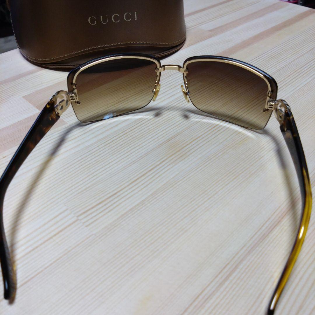 GUCCI サングラスGG2804/F/S GGマーク鼈甲ブラウン★美品