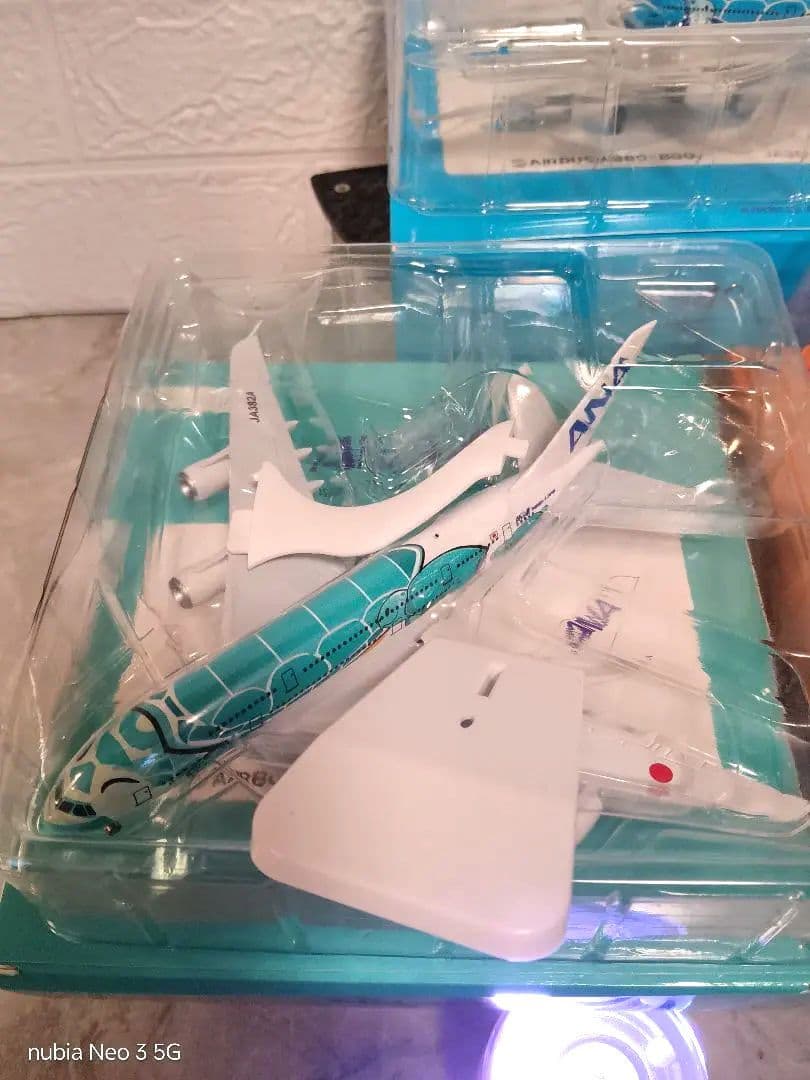 ③NEW！AirbusA380✕３、フルコンプリート1/350 20cm