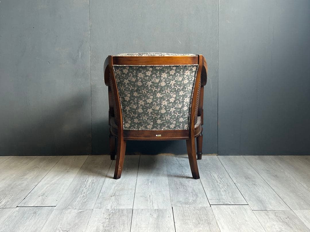 ②karimoku カリモク　1Pソファ　ソファ　コロニアル　洋風　ラタン　nn