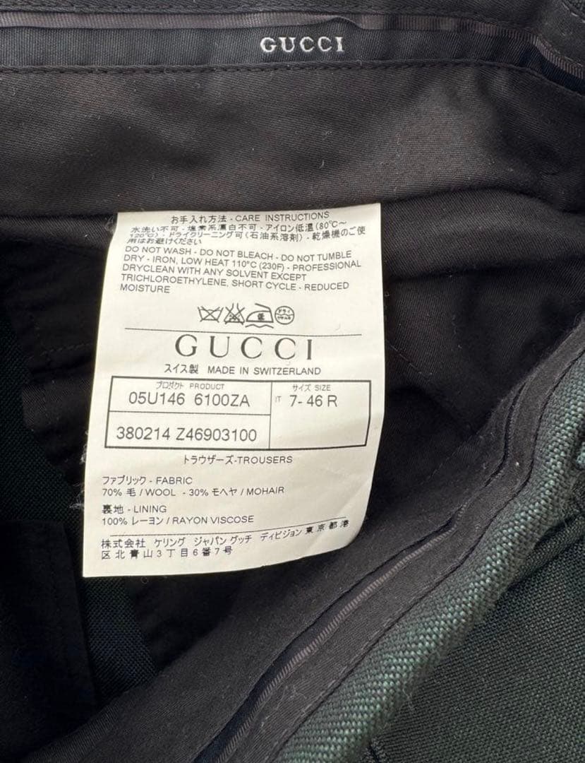 【GUCCI】セットアップ　スーツ