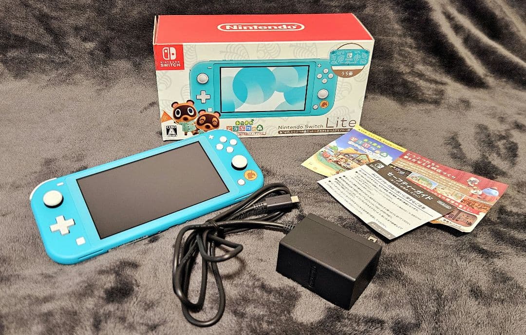 Nintendo Switch Lite どうぶつの森まめきち&つぶきちアロハ柄
