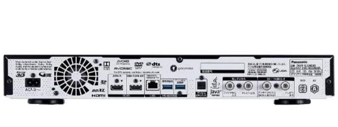 全録パナソニックブルーレイプレーヤー DMR-UX4030 2018年4TB