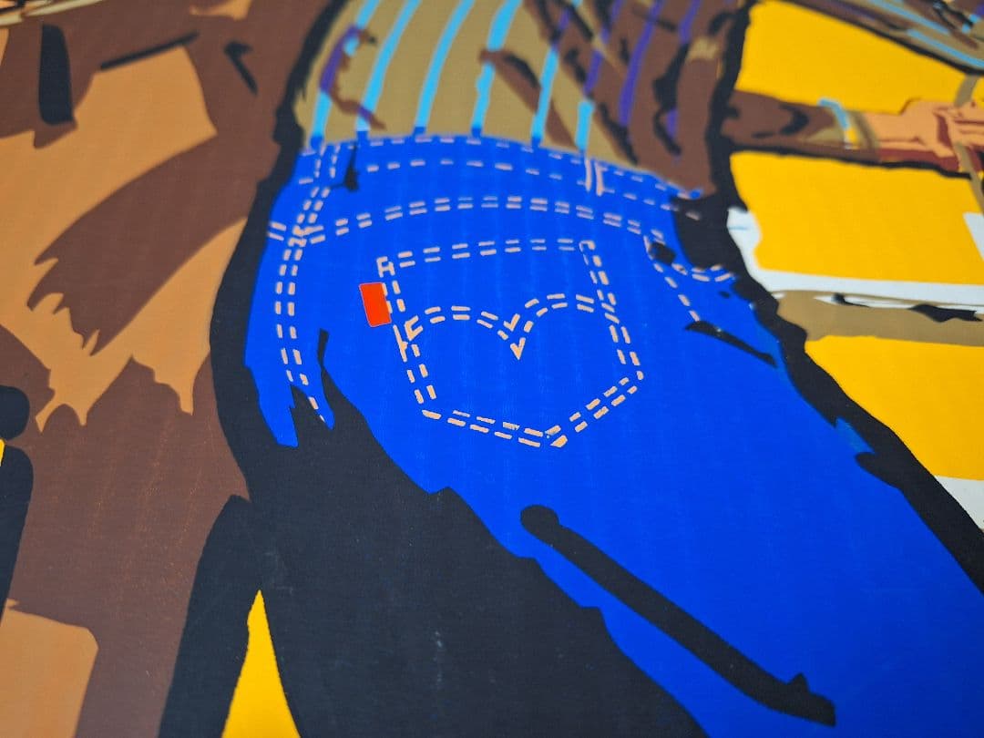 スペシャル 50's リーバイス ポスター 箱付 オリジナル 特大 ダンボール