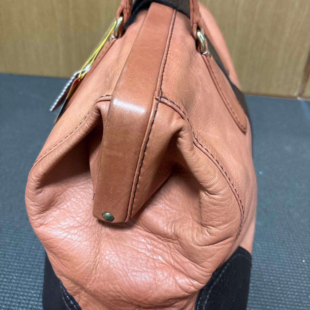 希少【PORTER】初期SOFTISH LINE ボストン茶・黒　⭐︎牛革AL