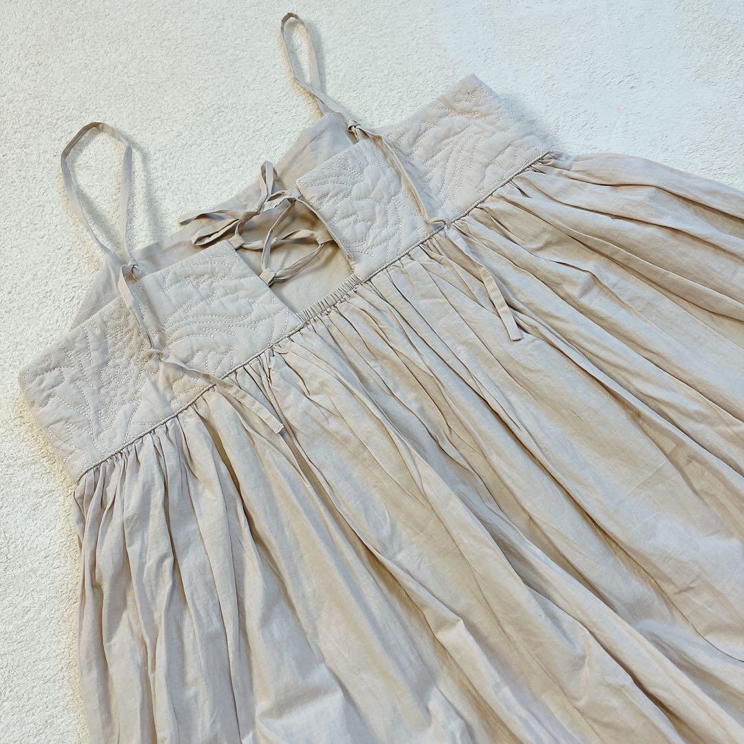 かぐれ　パターンキルトキャミワンピース F ベージュ24SS