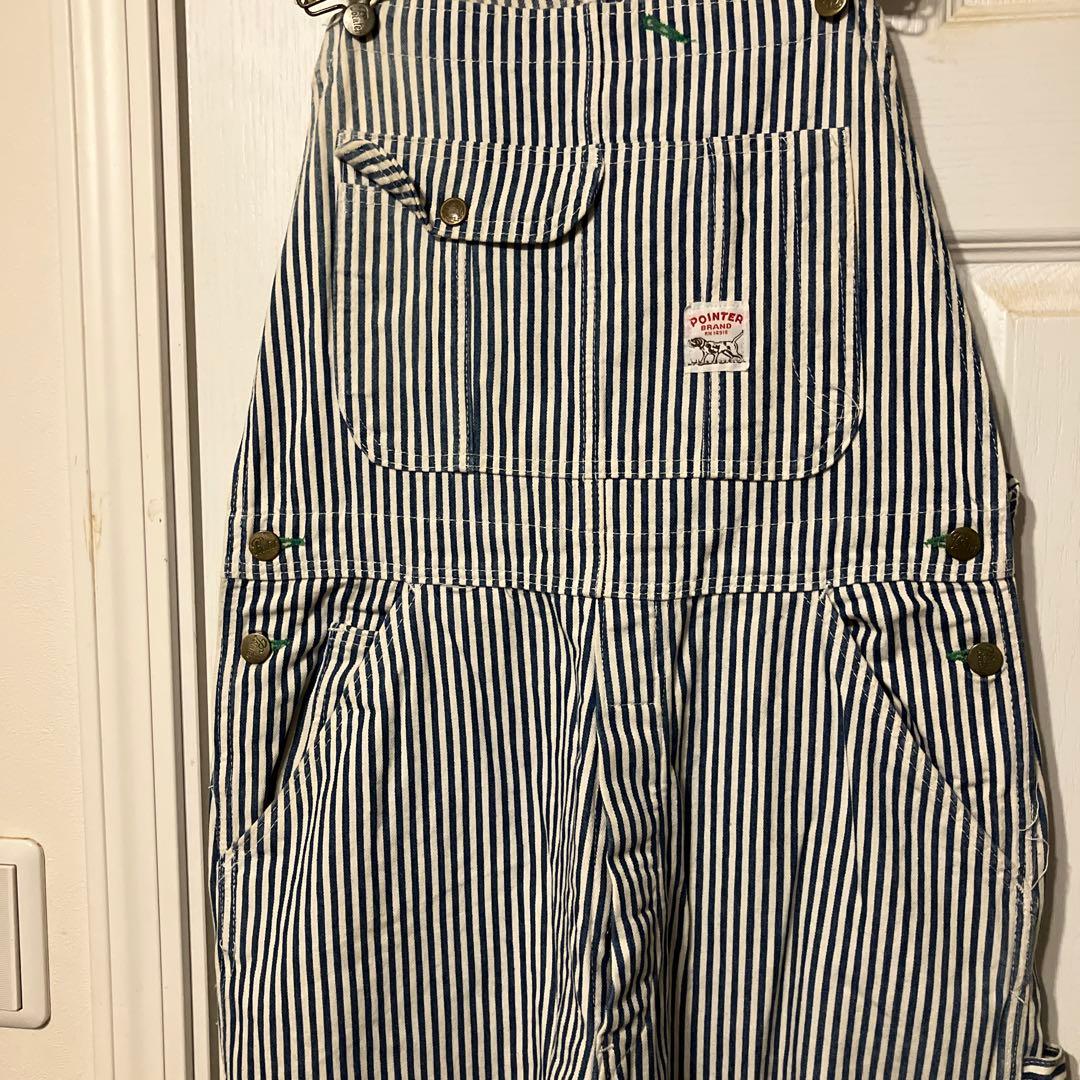パンツ POINTER made in usa hickory overall 70s