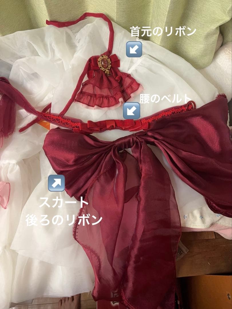 森森仙 レミリア 衣装 Mサイズ セット 東方Project