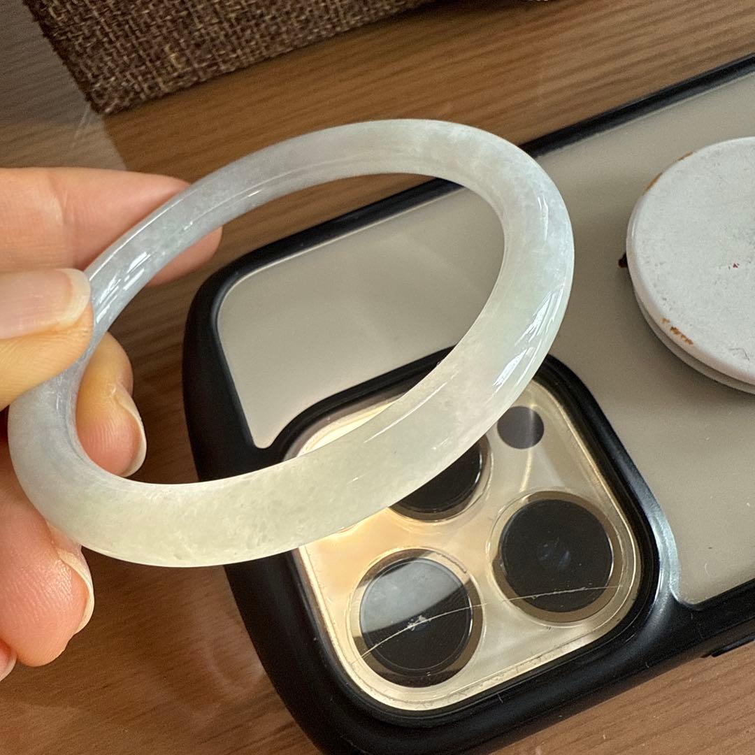 翡翠バングル 鑑定書付き