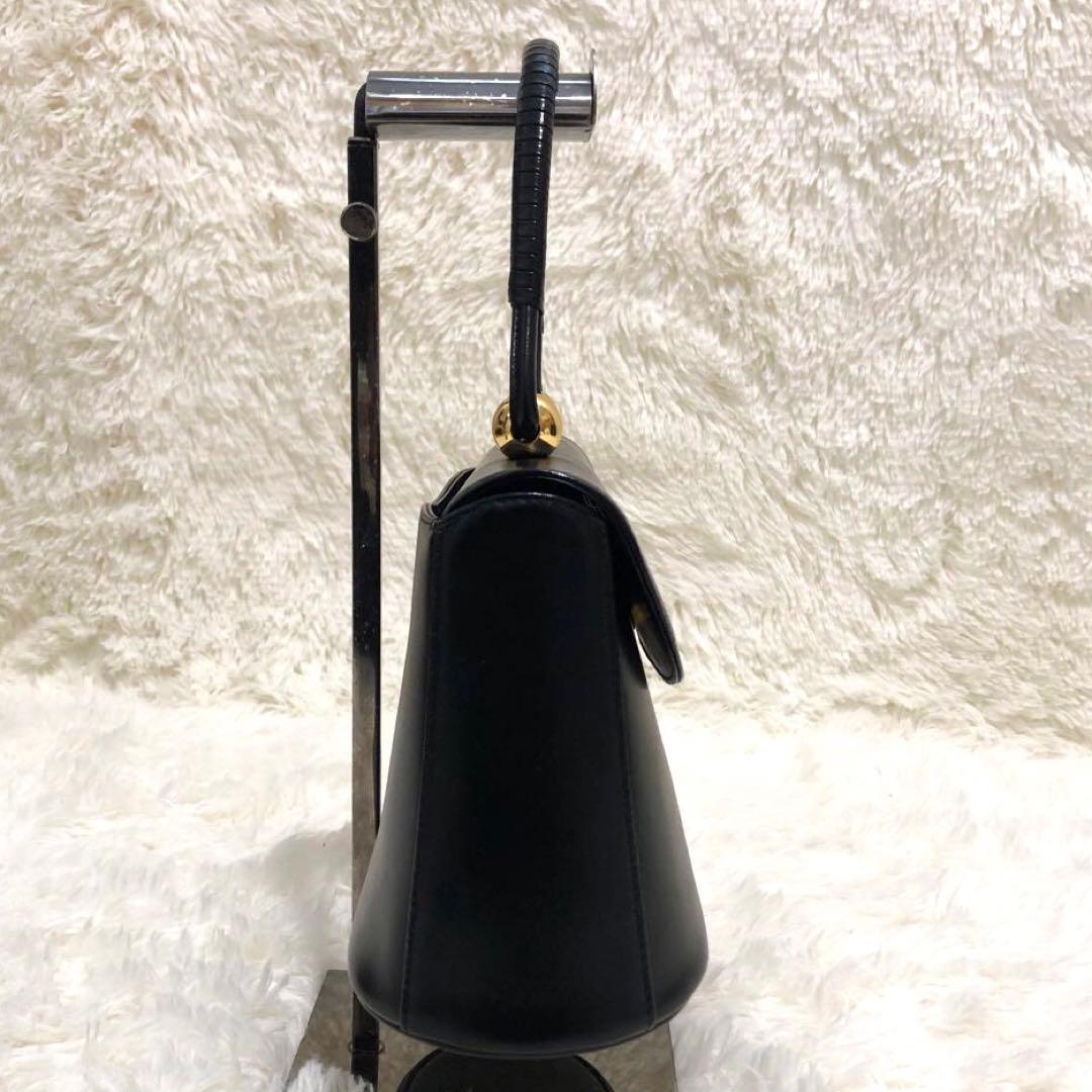 新品同様✨ハマノ ロイヤルモデルハンドバッグ フォーマル　皇室御用達 ブラック