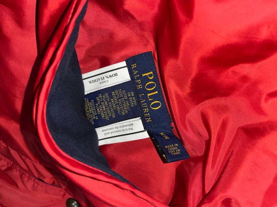 Polo by Ralph Laurenダウンベスト ネイビー・レッド