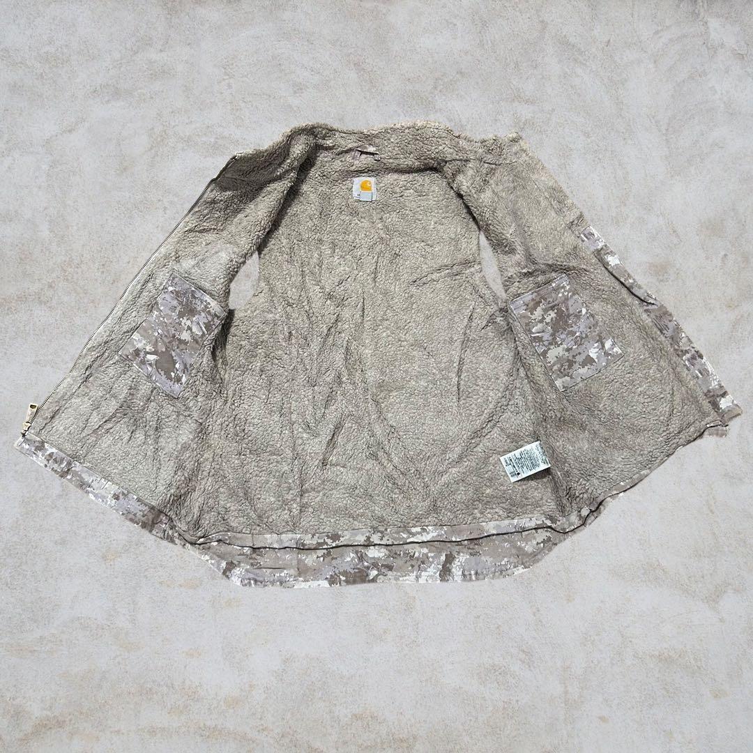 『Carhartt』カーハート　ダックベスト　ワークベスト　ジャケット　迷彩柄