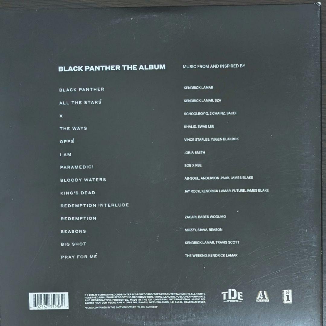 洋楽 Black Panther Marvel Kendrick Lamar SZA