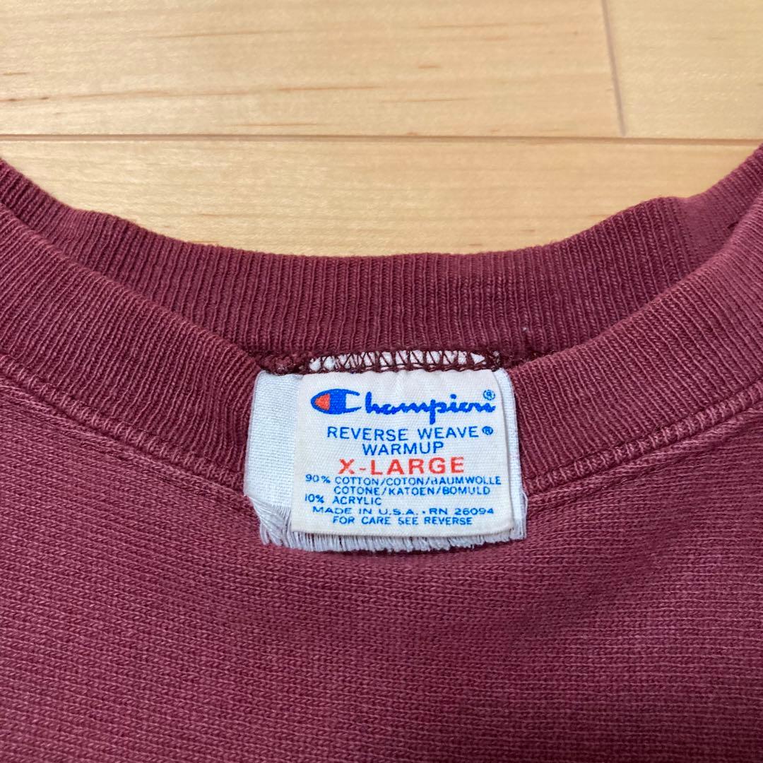 80s トリコタグ チャンピオン リバースウィーブ カレッジロゴ フラタニティ