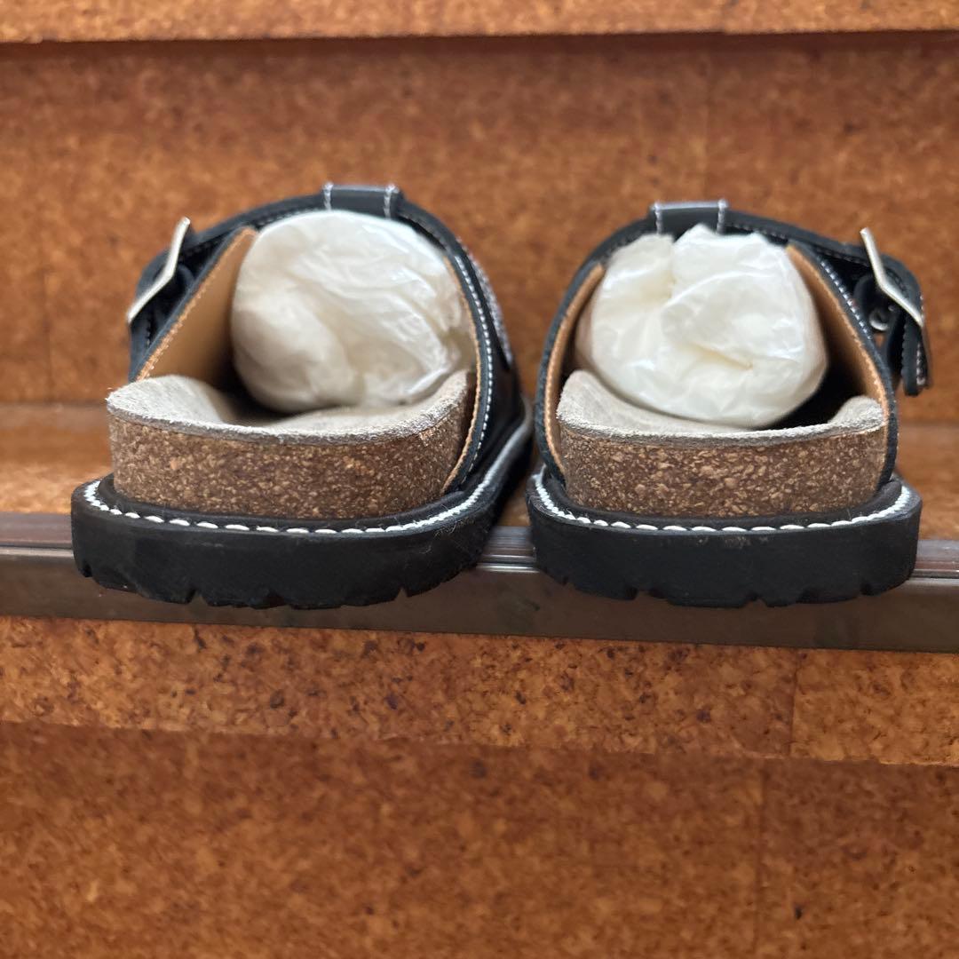 【レアサイズ】henderscheme サンダル buggs ブラック　サイズ2