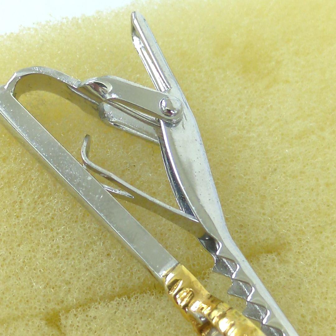 バーバリー 騎士 ネクタイピン & カフリンクス セット シルバー ゴールド