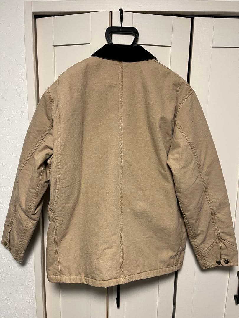 カーハート（Carhartt WIP）チョアコート　カバーオール　ベージュ　L