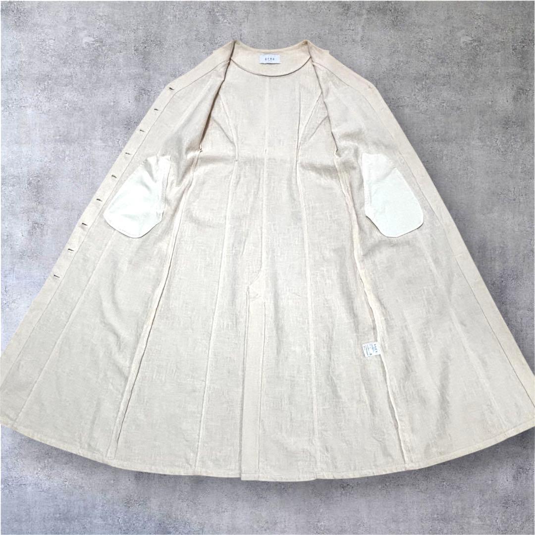 【完売品】ETRE TOKYO エトレ トウキョウ リネンワンピース ロングジレ