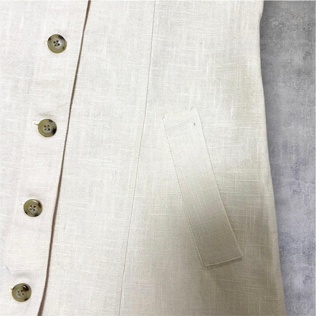 【完売品】ETRE TOKYO エトレ トウキョウ リネンワンピース ロングジレ