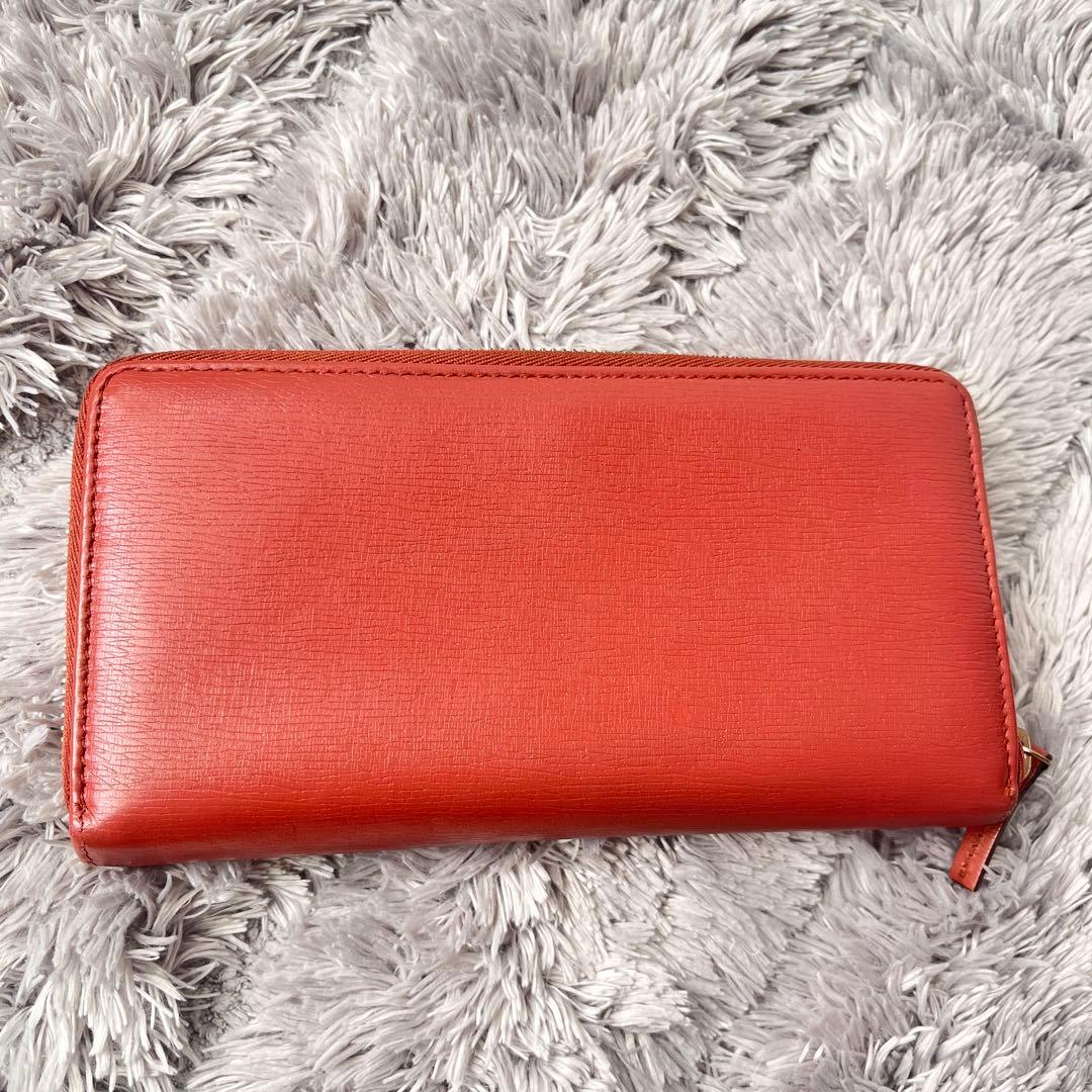 良品✨GUCCI ラウンドファスナー　インターロッキング　レザー　長財布