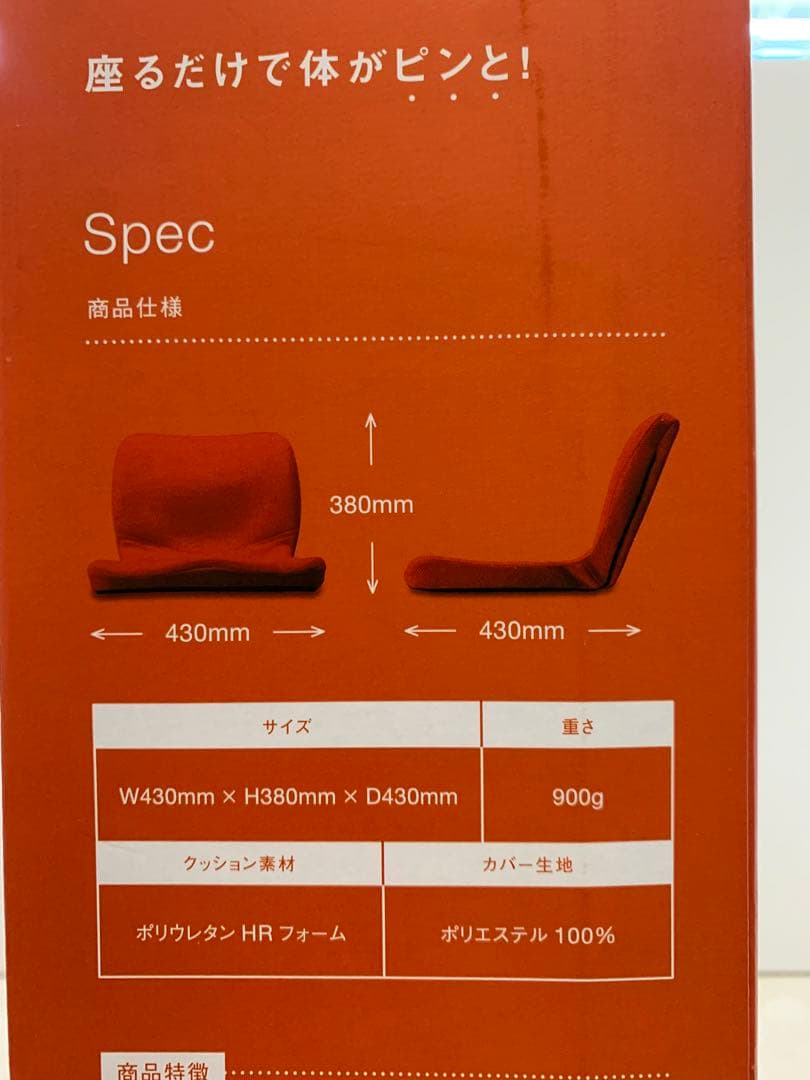 美品　p!nto pinto 姿勢矯正クッション ブラウン