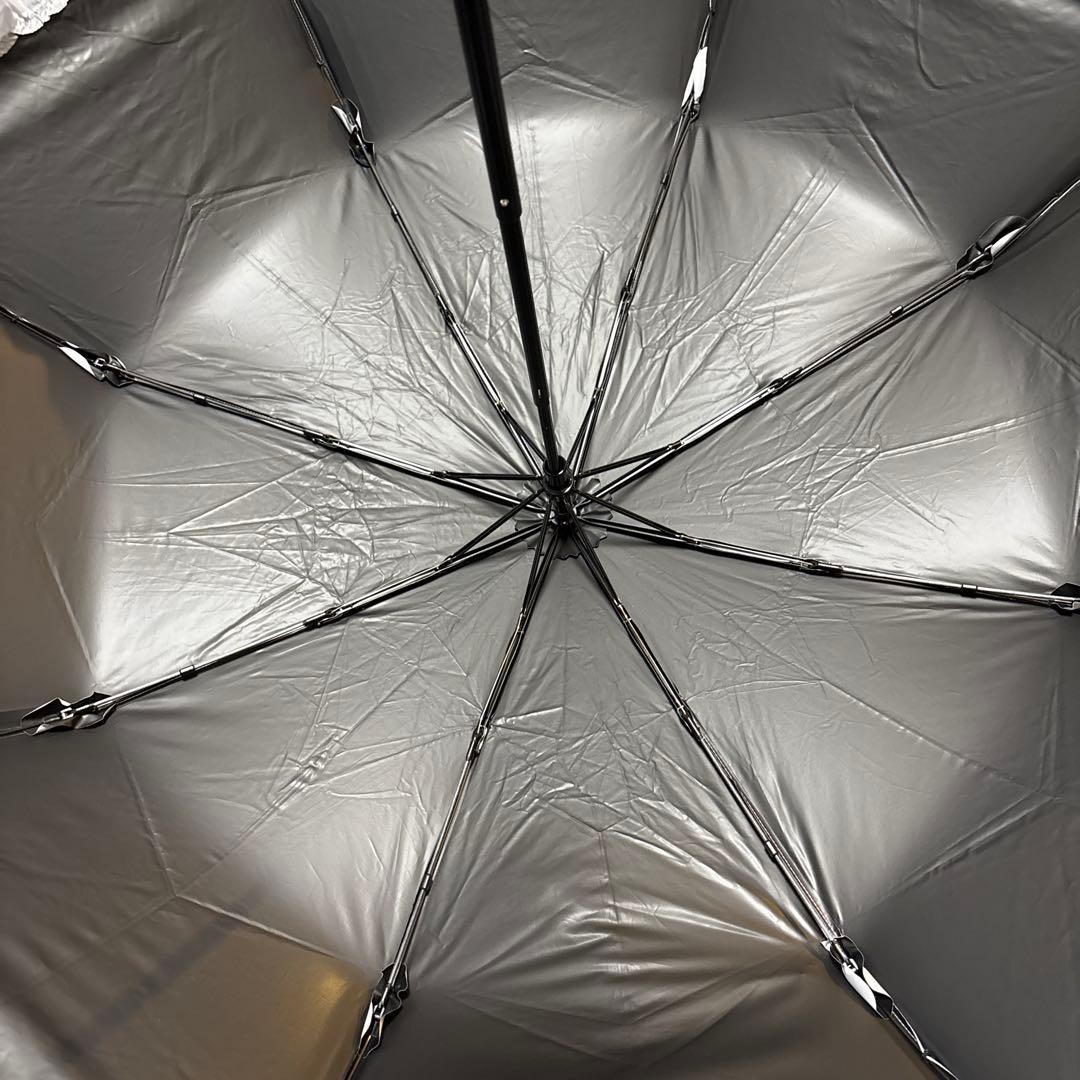 シロノサクラ　折りたたみ　日傘