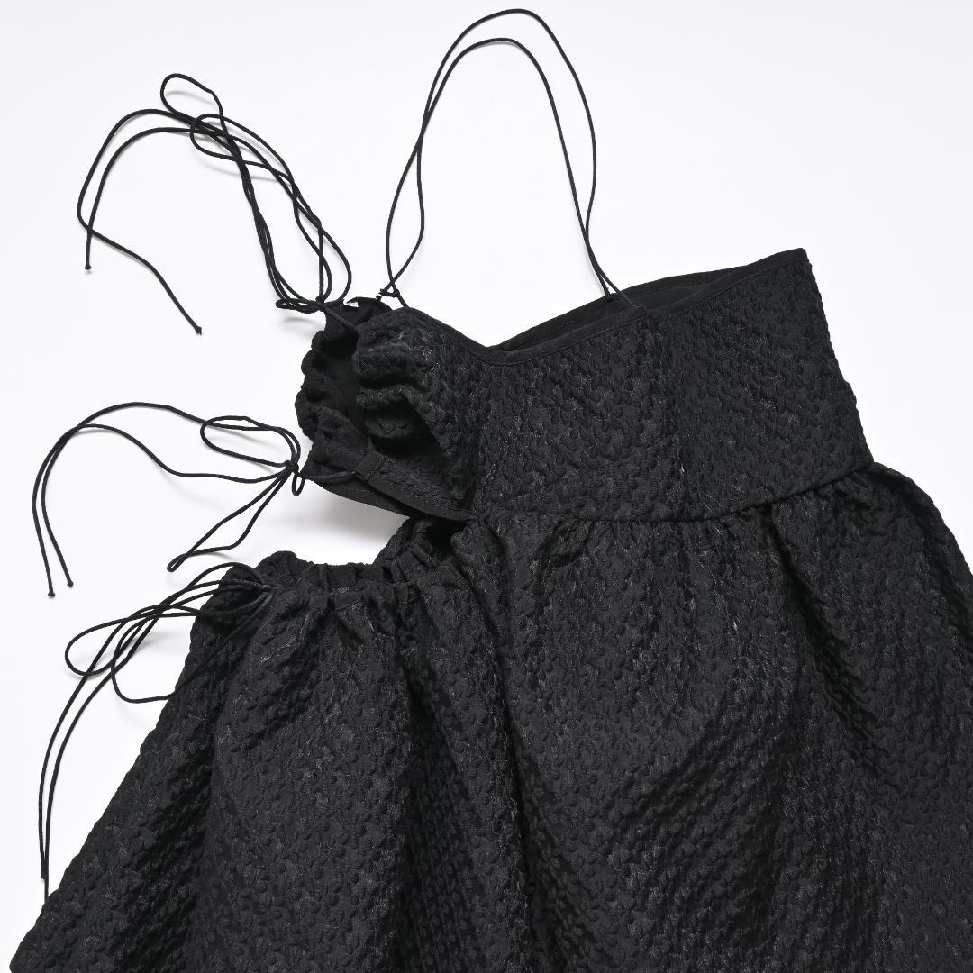 新品 セシリーバンセン Selena Top キャミソール UK10 ブラック