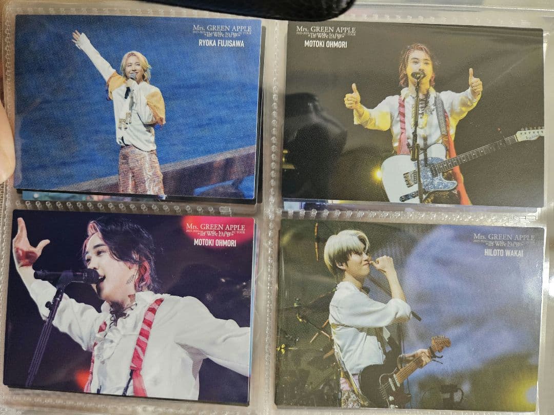 【レア含コンプリート】ミセスホワイトラウンジフォトカード＋ハーモニー若井レア