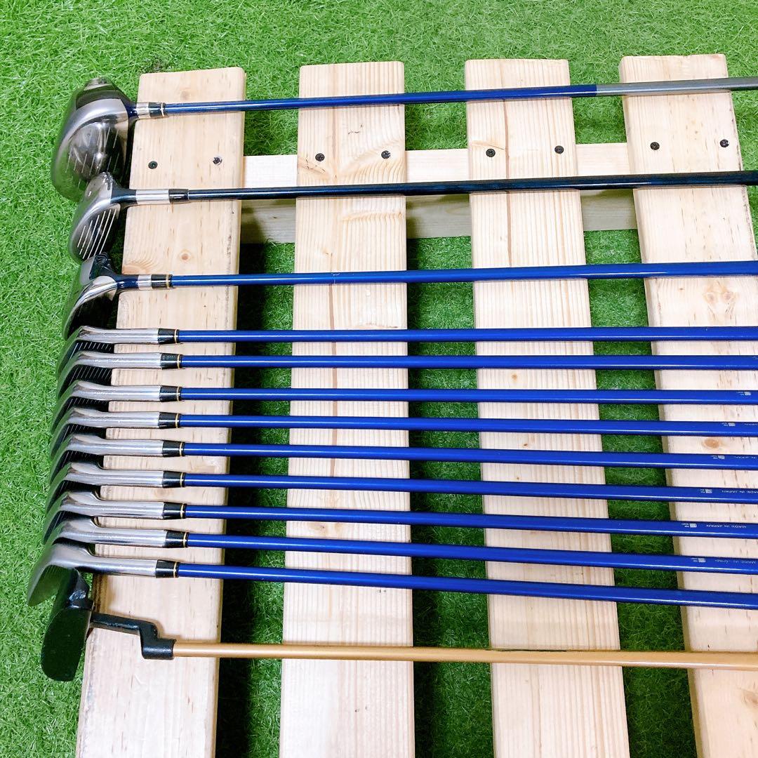 N7 【レフティー】初心者オススメ　ゴルフクラブセット　メンズ　13本