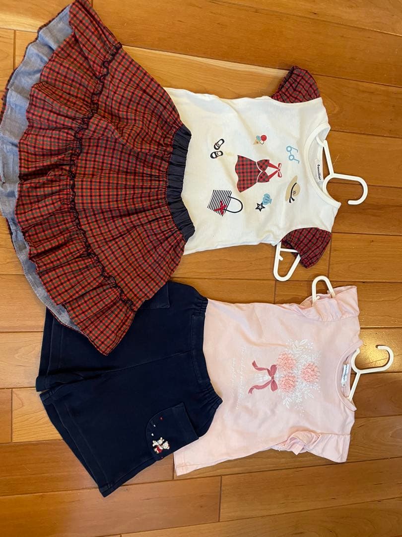 ファミリア　Tシャツx5 チュニックx2 ロンTx1 おまけ