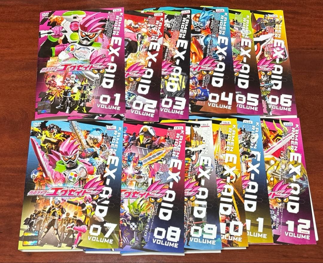 仮面ライダーエグゼイド 全巻完結セット 劇場版付 dvd