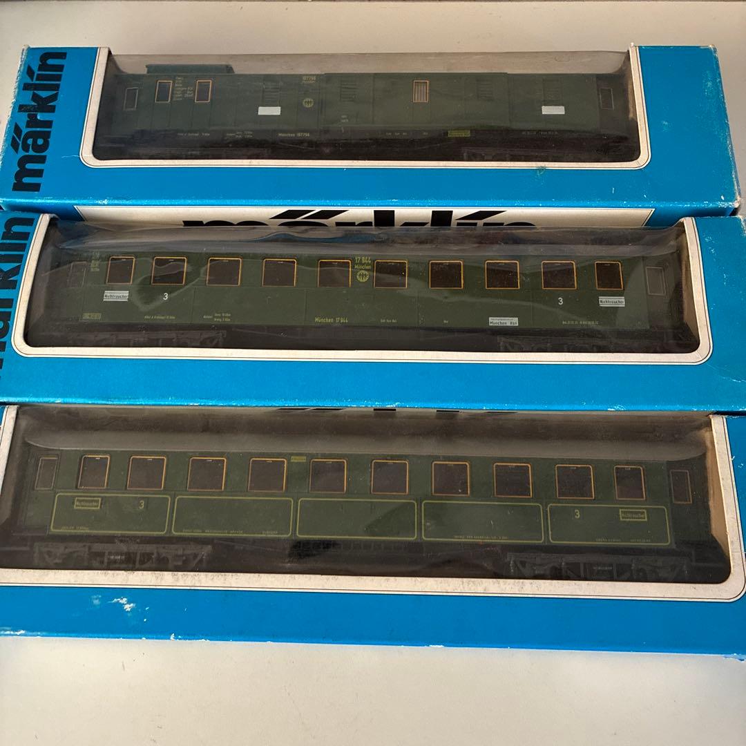 メルクリン HO 4135 4136 4137 旧バイエルン邦有鉄道客車3輌