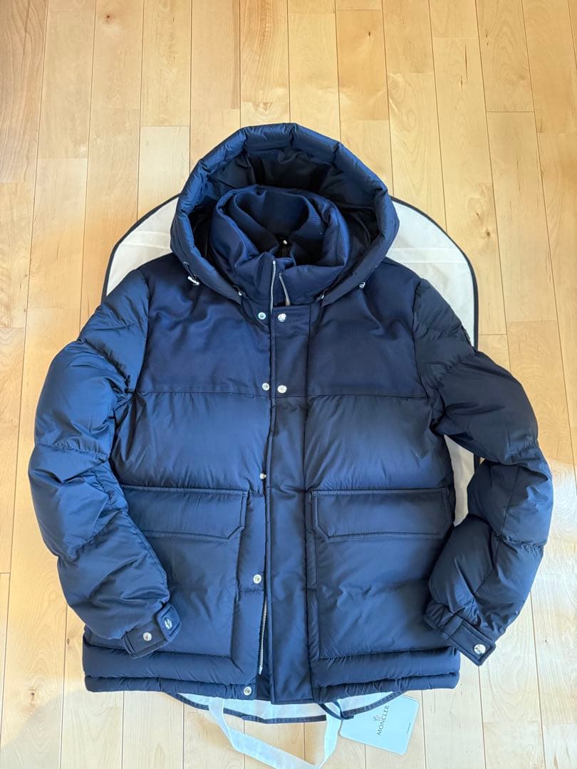 38万新品★モンクレール★3★ダウンジャケット『Mussala』ダークネイビー