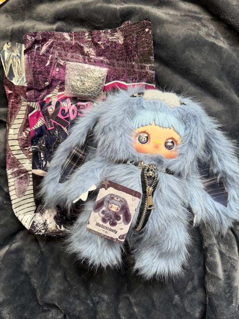 MayMei 霉霉 反逆ぬいぐるみシリーズ メイメイ 400％ 水色　ウサギ