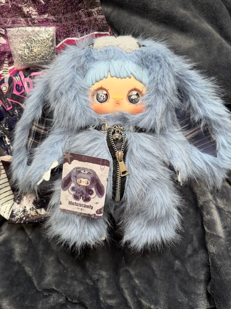 MayMei 霉霉 反逆ぬいぐるみシリーズ メイメイ 400％ 水色　ウサギ