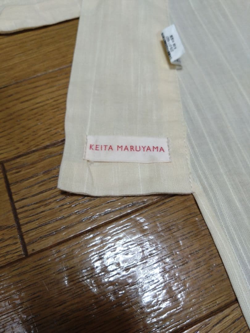 期間限定価格　KEITA MARUYAMA ユリ 芝桜 花柄 浴衣 クリーム色