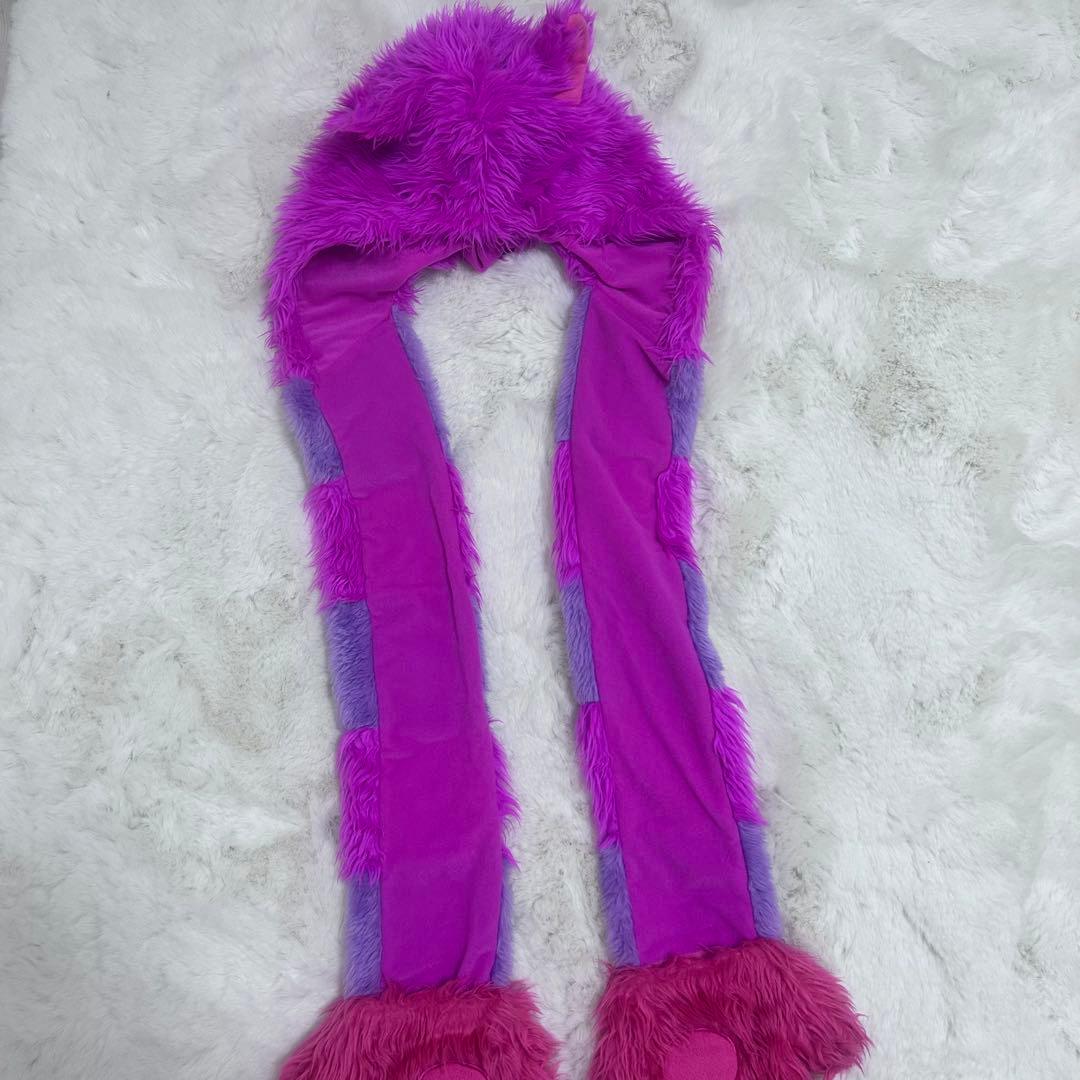 チェシャ猫 マフラー キャップ ディズニー