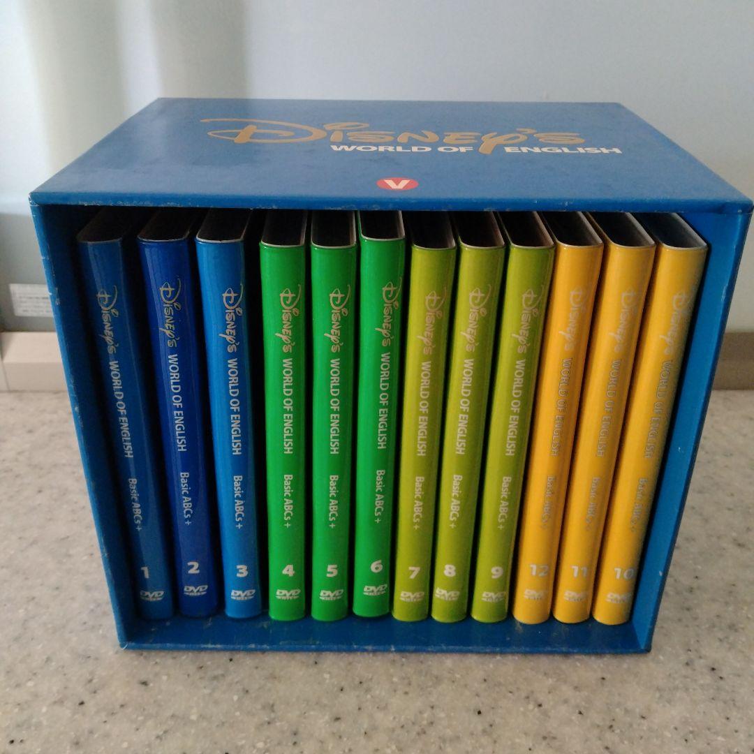 DISNEY'S WORLD OF ENGLISH DVD12枚セット