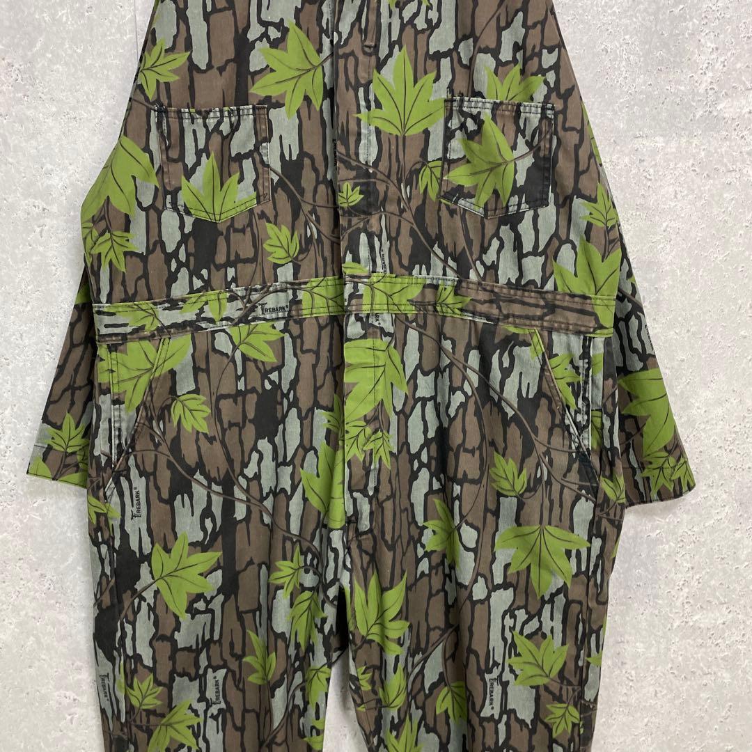TREBARK 80〜90s USA製カモフラージュ　つなぎオールインワン2XL