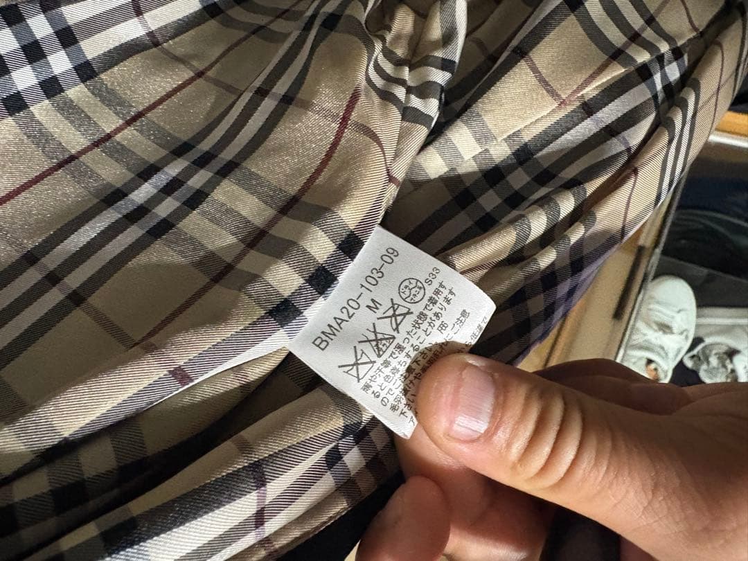 じ*ラ様 BURBERRY BLACK LABEL ベロア　ロングコート