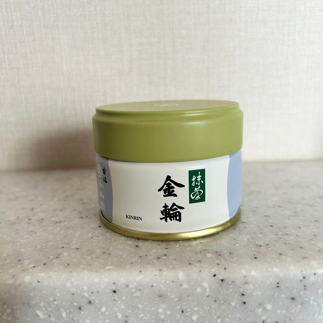 宇治抹茶丸久小山園 又玄40g金輪２０㌘三友の白20g又玄20g 4缶セット