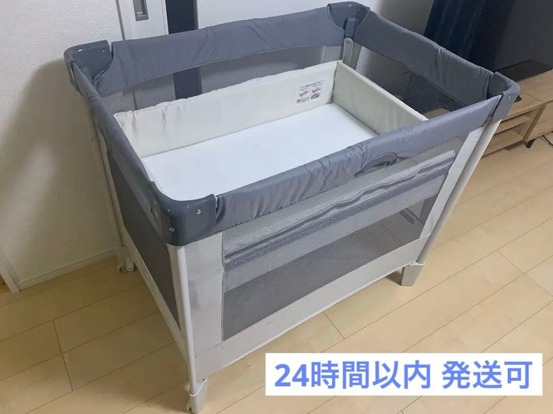 新品級　ココネルエアー　AB グレーベア　ベビーベッド 【週末限定値下げ】