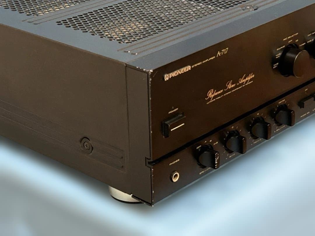 【音出し確認】　Pioneer A-717 プリメインアンプ